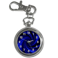 Blue Decorative Twist Key Chain Watches by Valentinaart