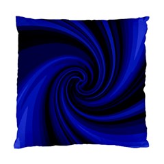 Blue Decorative Twist Standard Cushion Case (two Sides) by Valentinaart