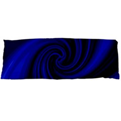 Blue Decorative Twist Body Pillow Case Dakimakura (two Sides) by Valentinaart