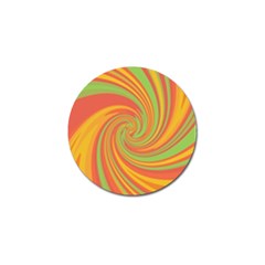 Green And Orange Twist Golf Ball Marker (10 Pack) by Valentinaart