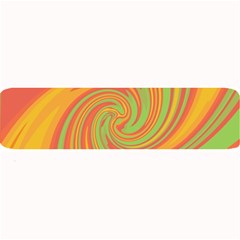 Green And Orange Twist Large Bar Mats