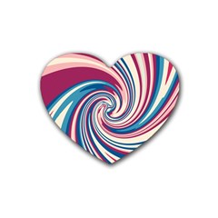 Lollipop Rubber Coaster (heart)  by Valentinaart