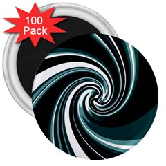 Elegant twist 3  Magnets (100 pack)