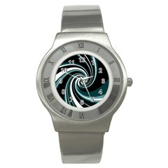 Elegant twist Stainless Steel Watch