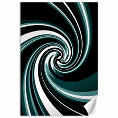 Elegant twist Canvas 12  x 18  