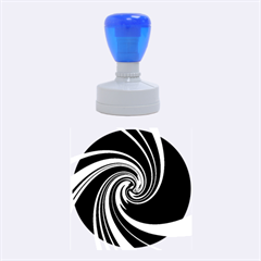 Elegant twist Rubber Round Stamps (Medium)