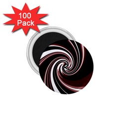 Decorative Twist 1 75  Magnets (100 Pack)  by Valentinaart