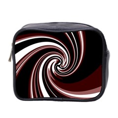 Decorative Twist Mini Toiletries Bag 2-side by Valentinaart