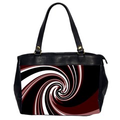 Decorative Twist Office Handbags (2 Sides)  by Valentinaart