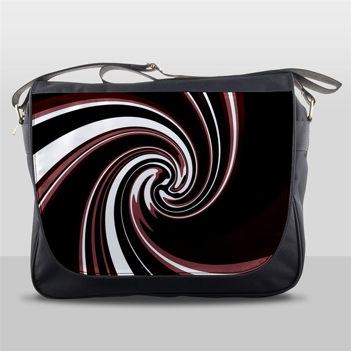 Decorative twist Messenger Bags