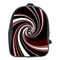 Decorative Twist School Bags (xl)  by Valentinaart