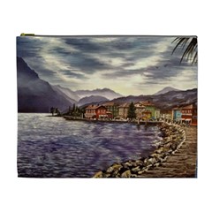 Italian Lake Garda Cosmetic Bag (xl) by ArtByThree