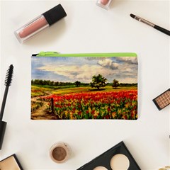  Poppies Cosmetic Bag (xs) by ArtByThree