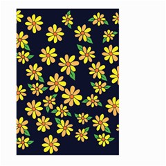 Daisy Flower Pattern For Summer Large Garden Flag (two Sides)