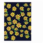 Daisy Flower Pattern For Summer Large Garden Flag (Two Sides) Front