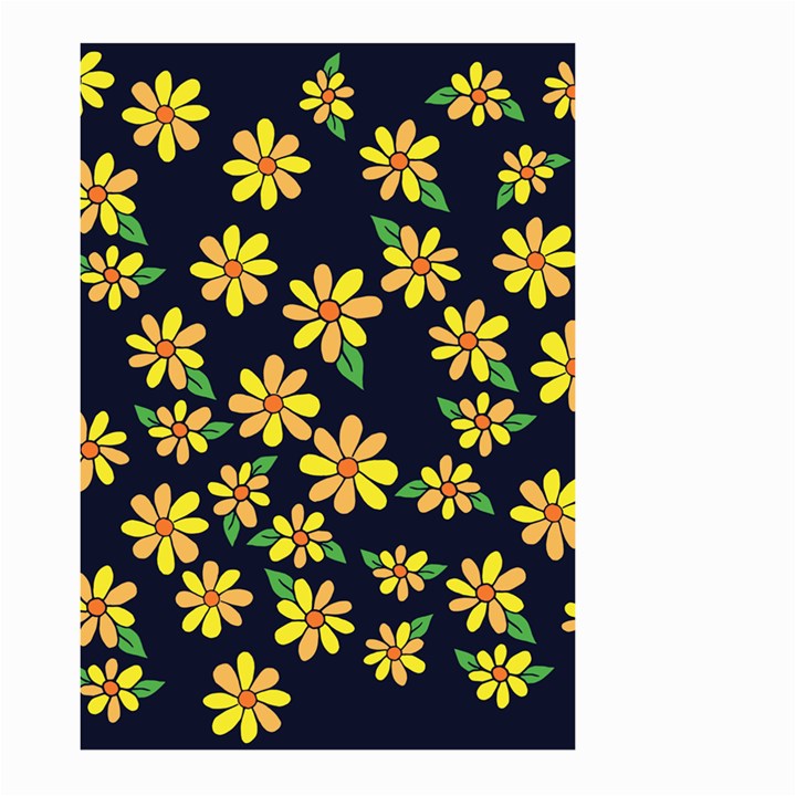 Daisy Flower Pattern For Summer Large Garden Flag (Two Sides)