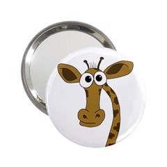 Giraffe  2 25  Handbag Mirrors by Valentinaart