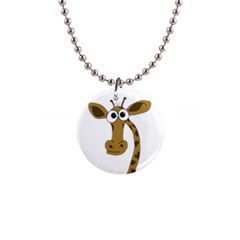 Giraffe  Button Necklaces by Valentinaart