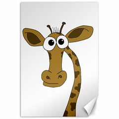 Giraffe  Canvas 20  X 30   by Valentinaart