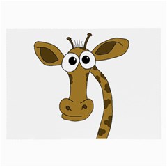 Giraffe  Large Glasses Cloth (2-side) by Valentinaart