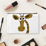 Giraffe  Cosmetic Bag (Medium)  Back