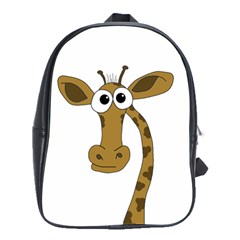 Giraffe  School Bags(large)  by Valentinaart