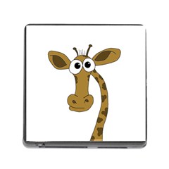 Giraffe  Memory Card Reader (square) by Valentinaart