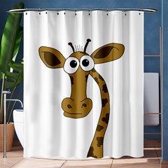 Giraffe  Shower Curtain 60  X 72  (medium)  by Valentinaart