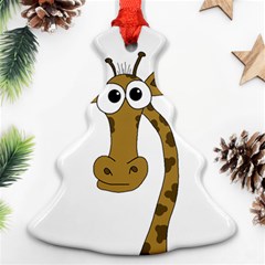 Giraffe  Ornament (christmas Tree) by Valentinaart