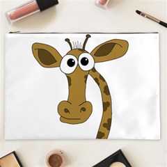 Giraffe  Cosmetic Bag (xxl)  by Valentinaart