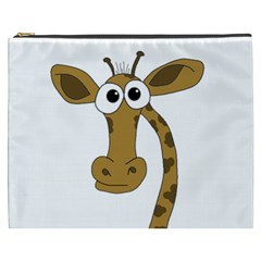 Giraffe  Cosmetic Bag (xxxl)  by Valentinaart