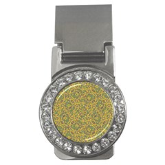 Modern Abstract Ornate Pattern Money Clips (cz)  by dflcprints