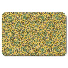 Modern Abstract Ornate Pattern Large Doormat  by dflcprints