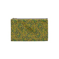 Modern Abstract Ornate Pattern Cosmetic Bag (small)  by dflcprints