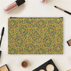 Modern Abstract Ornate Pattern Cosmetic Bag (large)  by dflcprints