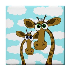 Just The Two Of Us Tile Coasters by Valentinaart