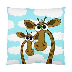 Just The Two Of Us Standard Cushion Case (one Side) by Valentinaart