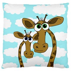 Just The Two Of Us Standard Flano Cushion Case (two Sides) by Valentinaart