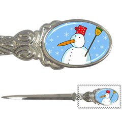 Snowman Letter Openers by Valentinaart