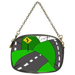 Hit The Road Chain Purses (one Side)  by Valentinaart