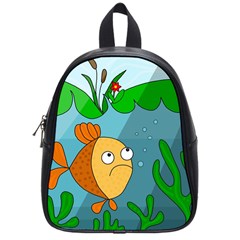 Are You Lonesome Tonight School Bags (small)  by Valentinaart