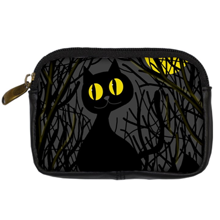 Black cat - Halloween Digital Camera Cases