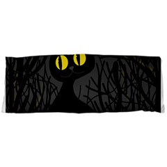 Black Cat - Halloween Samsung Galaxy Tab 7  P1000 Hardshell Case  by Valentinaart