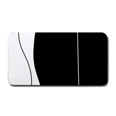 White And Black 2 Medium Bar Mats