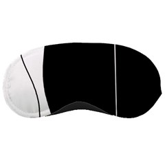 White And Black 2 Sleeping Masks