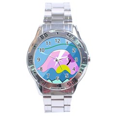 Under The Sea Stainless Steel Analogue Watch by Valentinaart