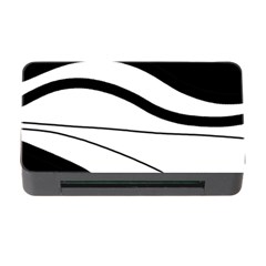 White And Black Harmony Memory Card Reader With Cf