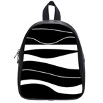 Black light School Bags (Small)  Front