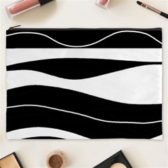 Black Light Cosmetic Bag (xxxl)  by Valentinaart