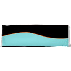 Cyan, Black And White Waves Samsung Galaxy S I9008 Hardshell Case